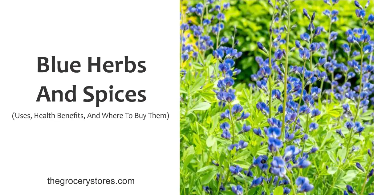 Blue Herbs And Spices