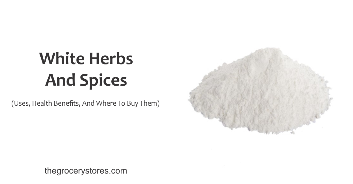 White Herbs And Spices